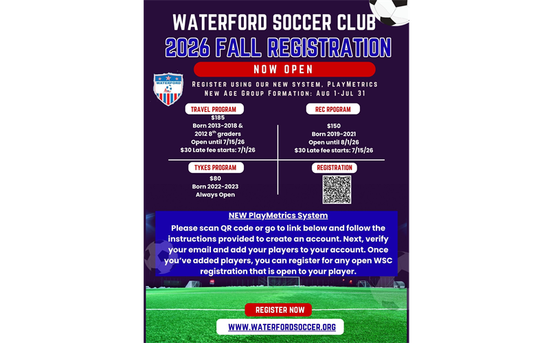 Fall 2026 Registration